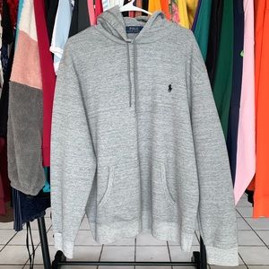 Polo Heather Grey Hoodie